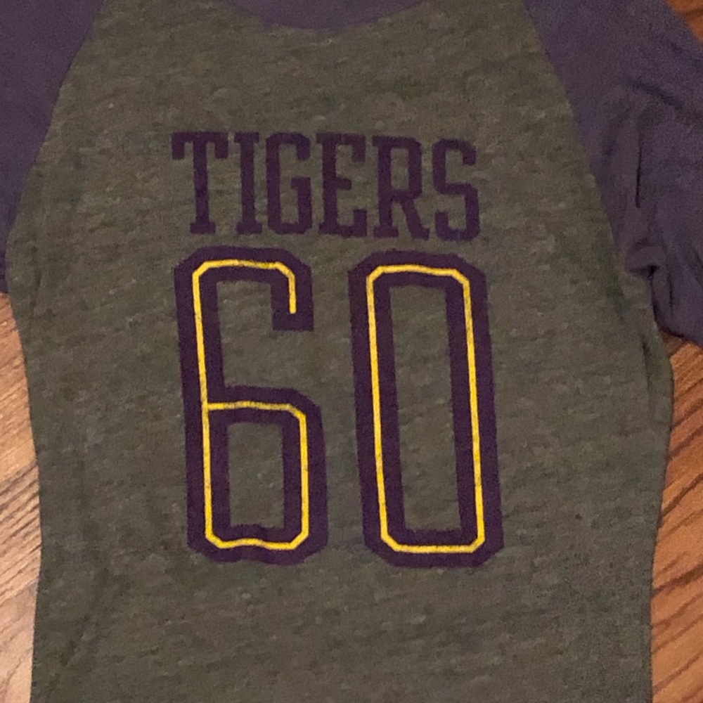 🐅Tigers Raglan 3/4 Tee🐯 - Picture 2 of 2